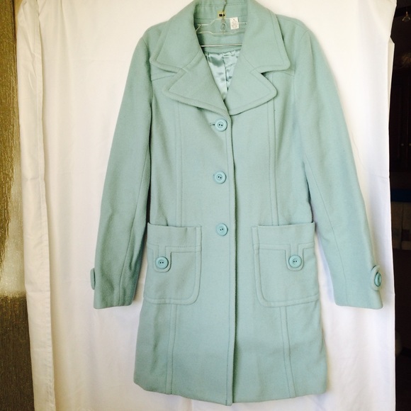 BP Jackets & Blazers - BP. Aqua peacoat wool Small
